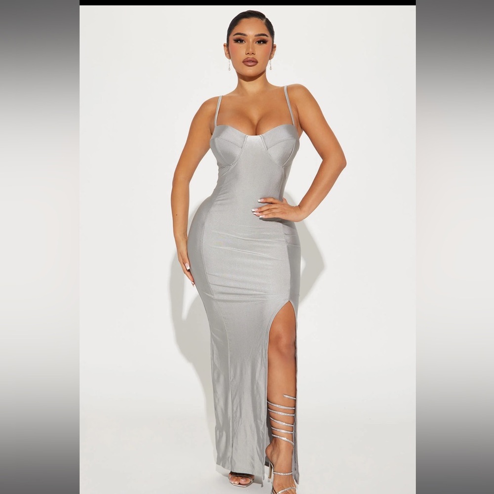 Silver dress